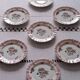 Assiettes à dessert Bernardeaud Limoges _Compagnie des  Indes