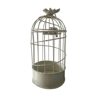 Decorative metal bird cage