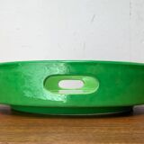 Italian ceramic platter from the mid-century by Bitossi for Rosenthal Netter, 1960s.