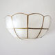 Mother-of-pearl shell shape wall lamp