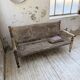 Audoux and Minet cord bench