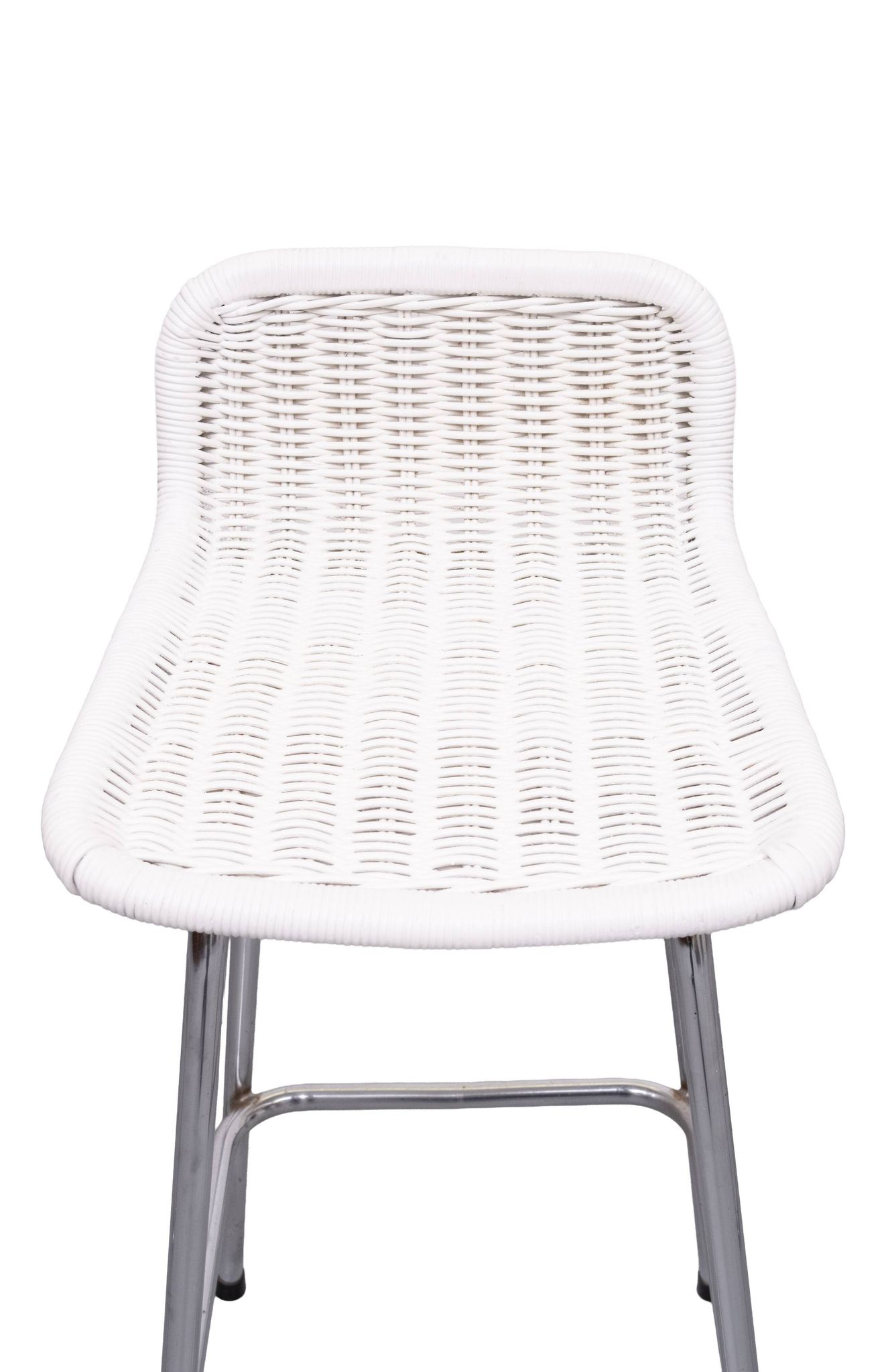 Rohe Noordwolde set of 3 Rattan Bar Stools 1960s Holland