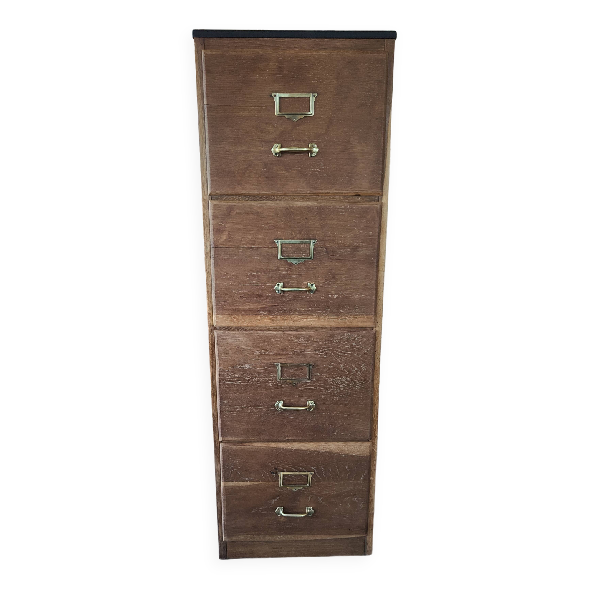 Classeur ancien en bois