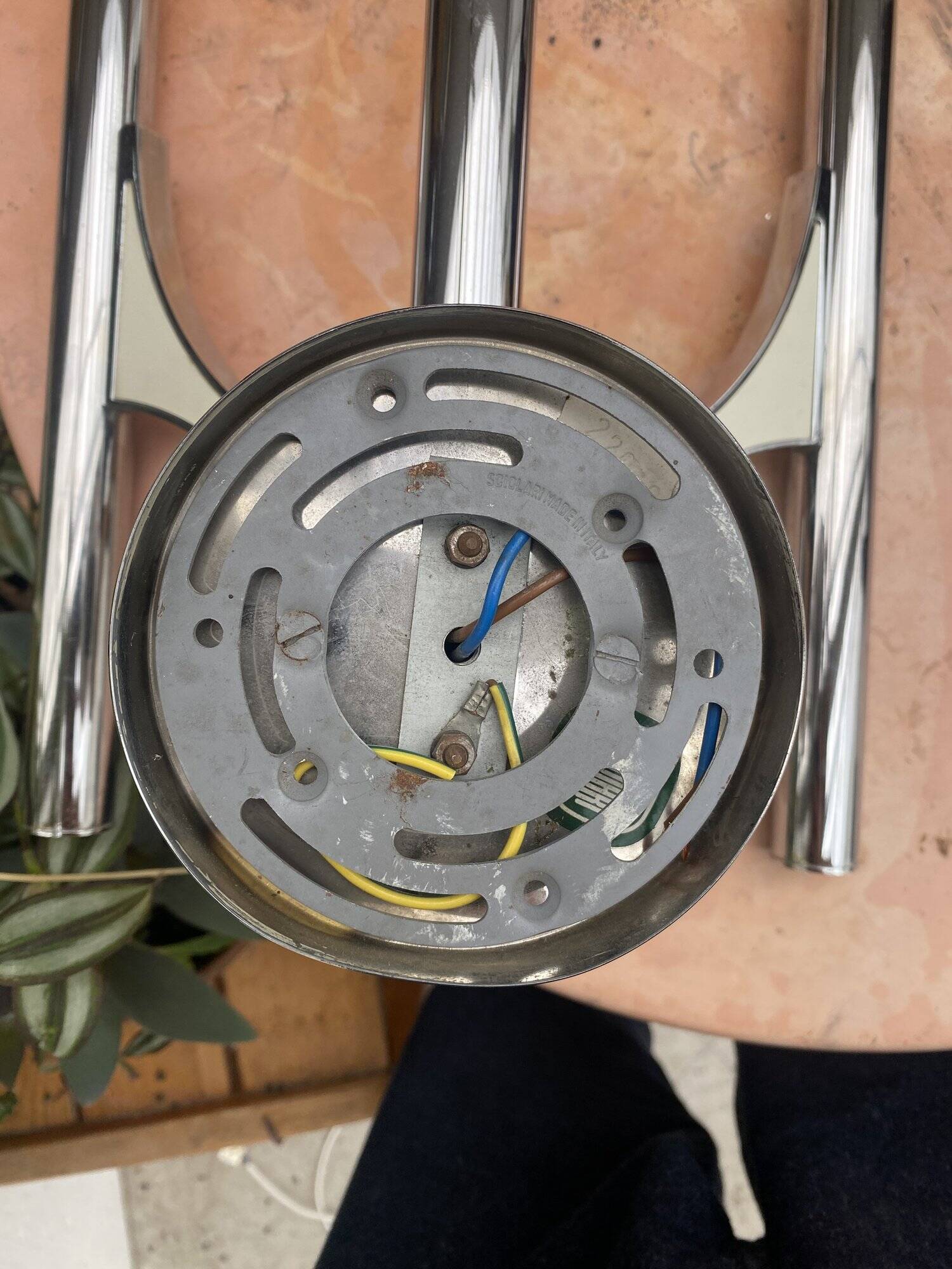 Paire d’appliques de Sciolari, italie 1970