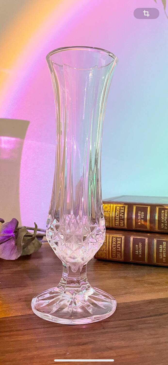 Crystal vase