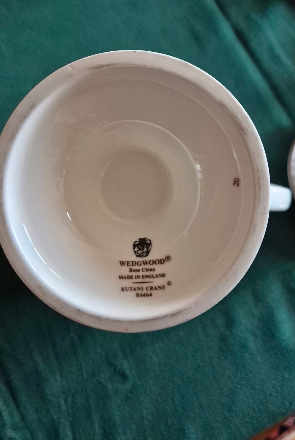 English porcelain coffee service by Wedgwood.