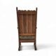 Fauteuil en chêne années 1930 Hauteur 110 Profondeur 70 Largeur 75 Hauteur d'assise 46 cm
