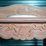 Louis XV style marble vanity unit