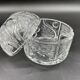 Bohemian crystal bonbonnière 24% PbO – Bohemia Czechoslovakia – Box