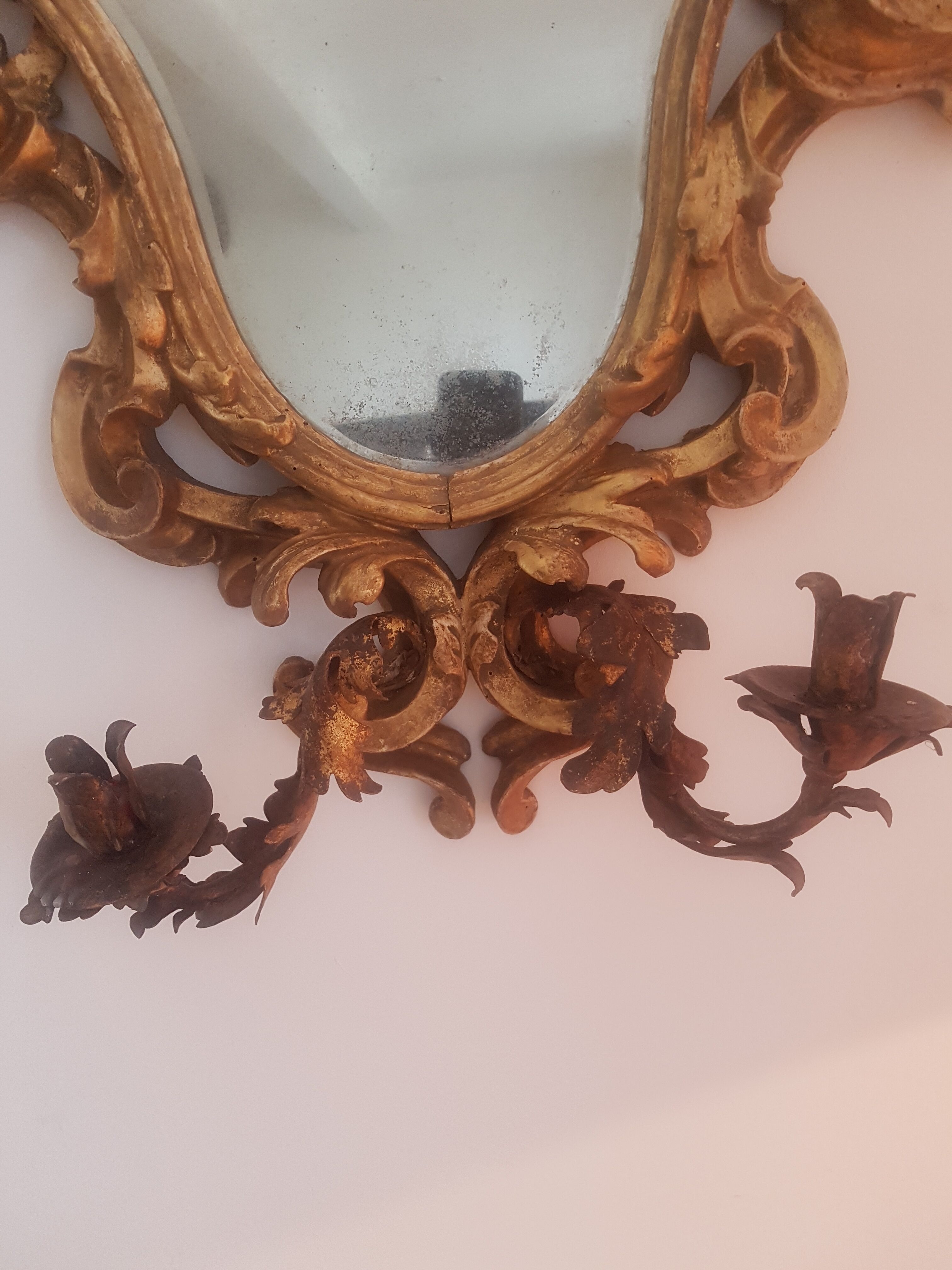 Italian mirror 18th century 82x65