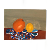 Illustration "Orange and lemon"