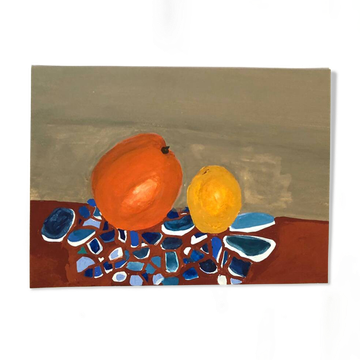Illustration "Orange and lemon"