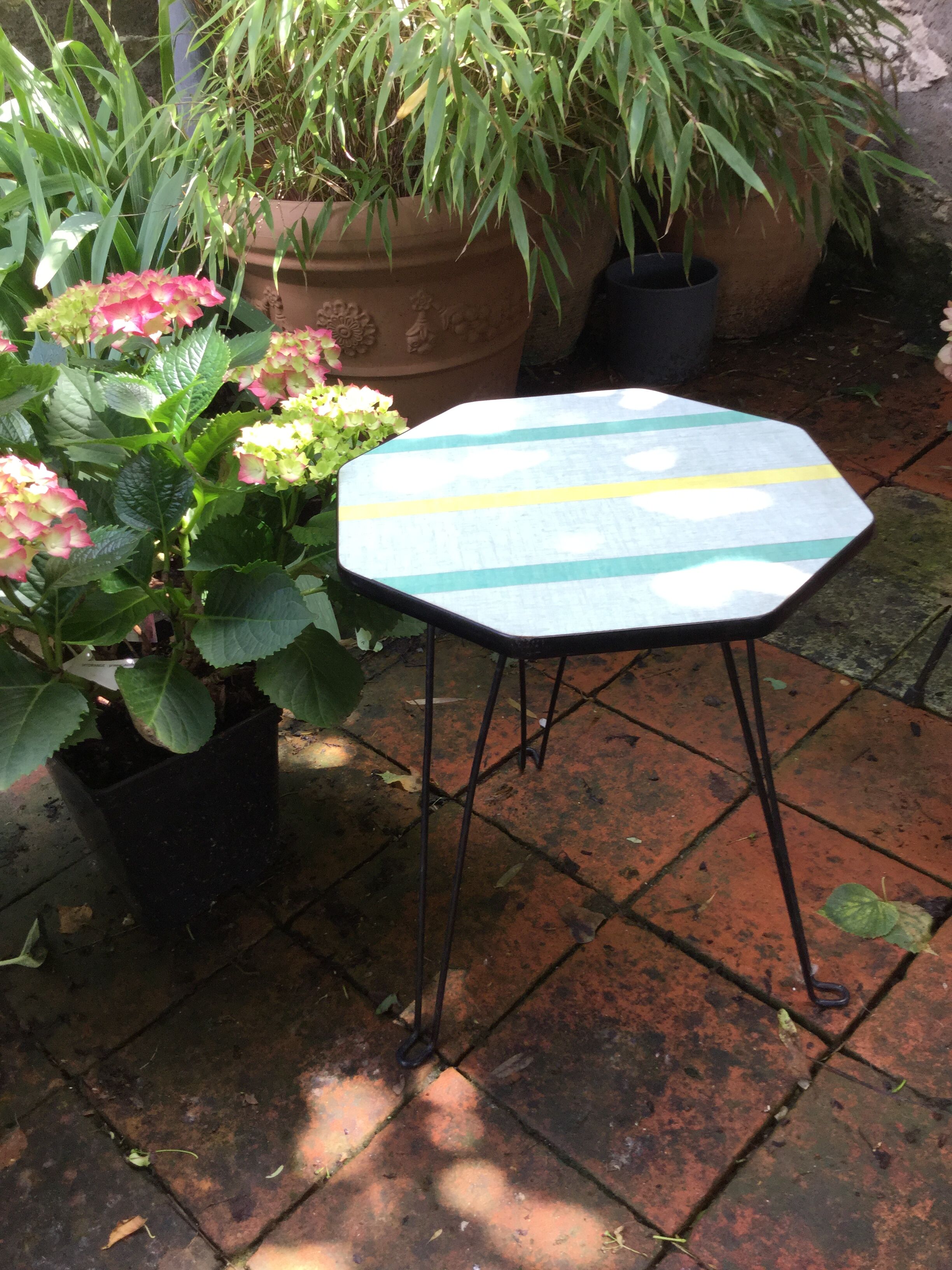 Coffee table tripod vintage