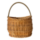 Braided rattan basket 43 cm