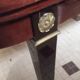 Oval dining room table