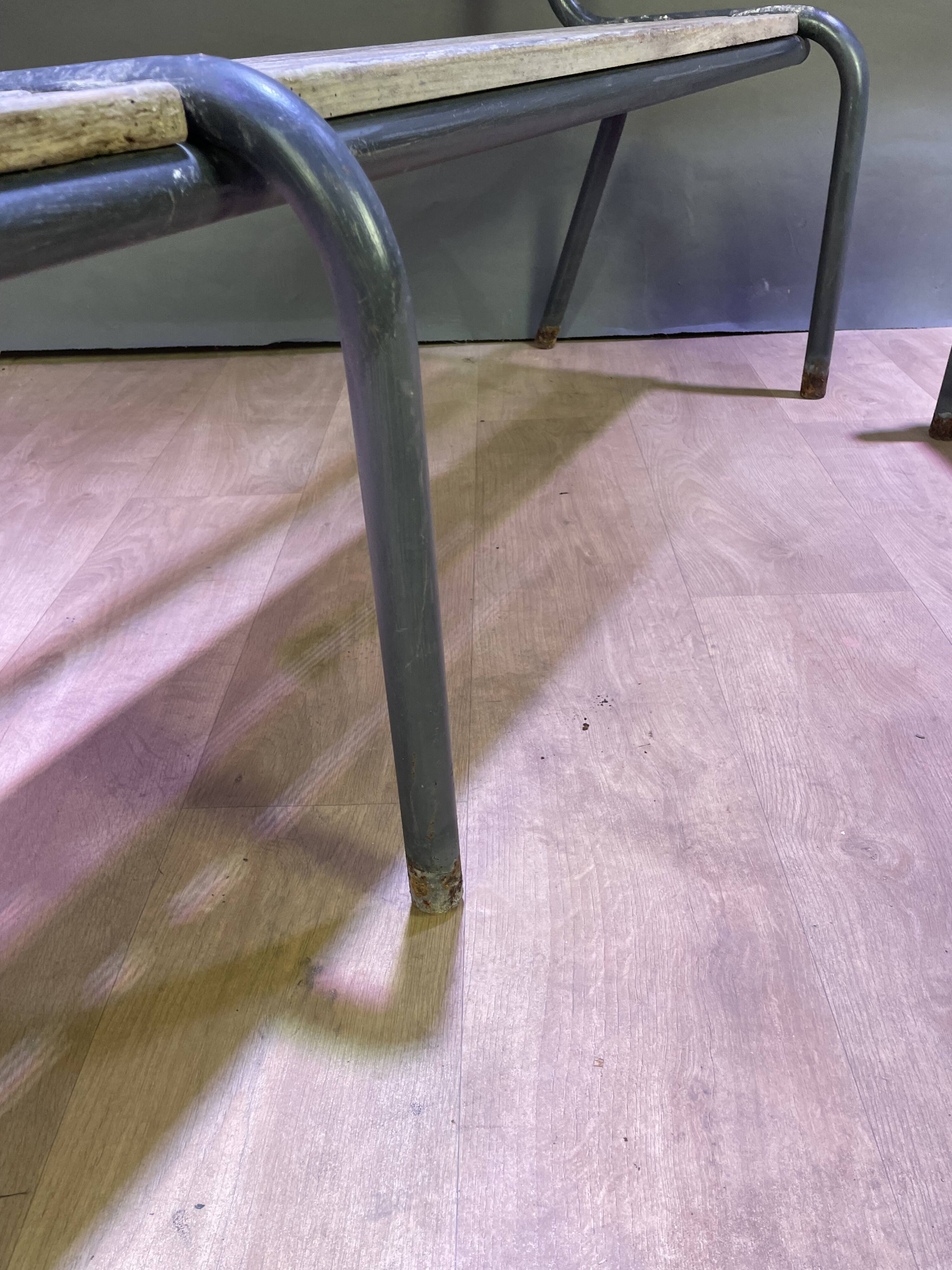 Pair of farm benches