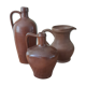 Set of sandstone jugs