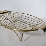 Mid-Century String Vintage Wire Basket – Fruit Bowl – 1950s/60s Design