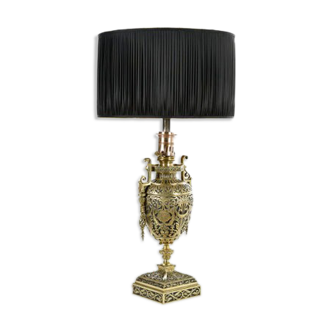 Bronze lamp Raingo Frères