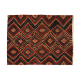 Anatolian handmade kilim rug 228 cm x 171 cm