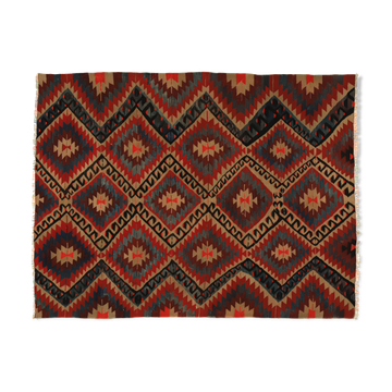 Tapis kilim anatolien fait à la main 228 cm x 171 cm