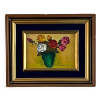 The Roses, oil on canvas