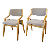 Dining Chairs by Ludvik Volak from Czechoslovakia 1960’s Set of 2