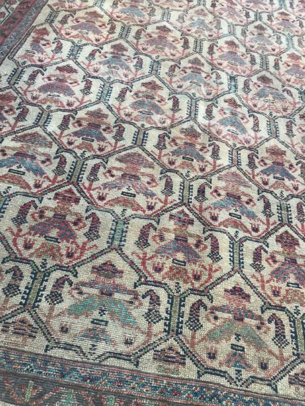 Old Persian Malayer rug 154x283cm