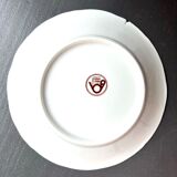 Lot de12 assiettes à dessert en porcelaine de Sologne