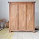 Buffet parisien bois ancien 2 portes panneautées