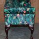 Mini canapé vintage en tissu Birds of Paradise