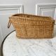 Rattan basket 70s