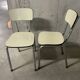 Pair of Formica chairs from the 1960s.