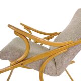 Vintage rocking chair by michael thonet for ton, 1960s