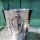 Hallmarked silver metal champagne bucket