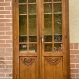 Parisian cabinet art deco glazed