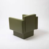 Club chair from Slovak TV headquaters in Bratislava, 1970s