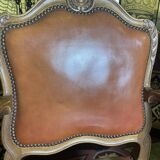 Pair of Louis XV convertible armchairs - Regency