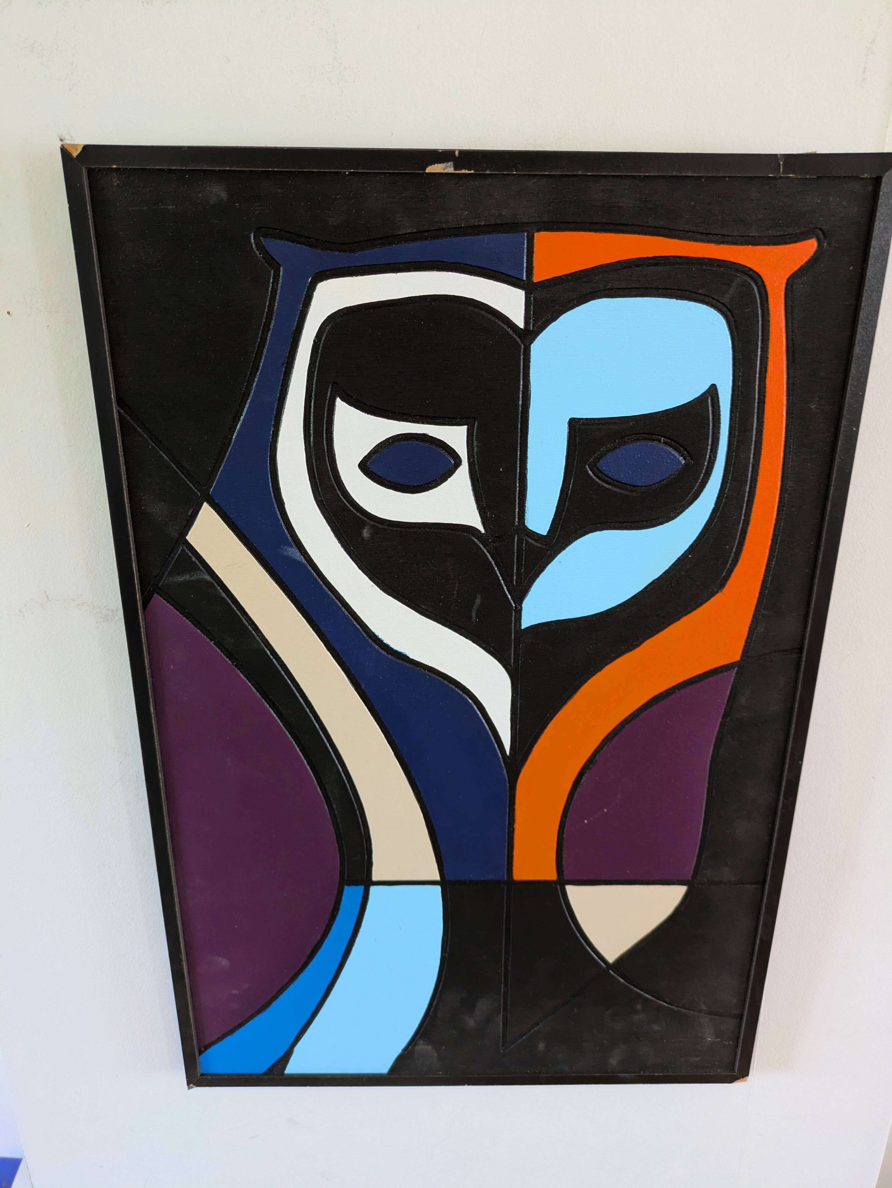 Tribal animal art painting