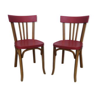 Lot of 2 Baumann chairs