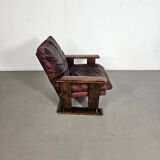 Brutalist armchair 1960s