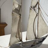 Stainless steel boat from the 1980s.