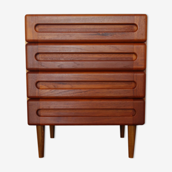 Danish teak chest of drawers 60s