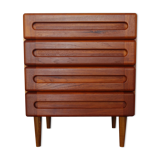 Danish teak chest of drawers 60s