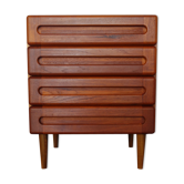 Danish teak chest of drawers 60s