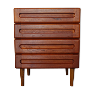 Danish teak chest of drawers 60s