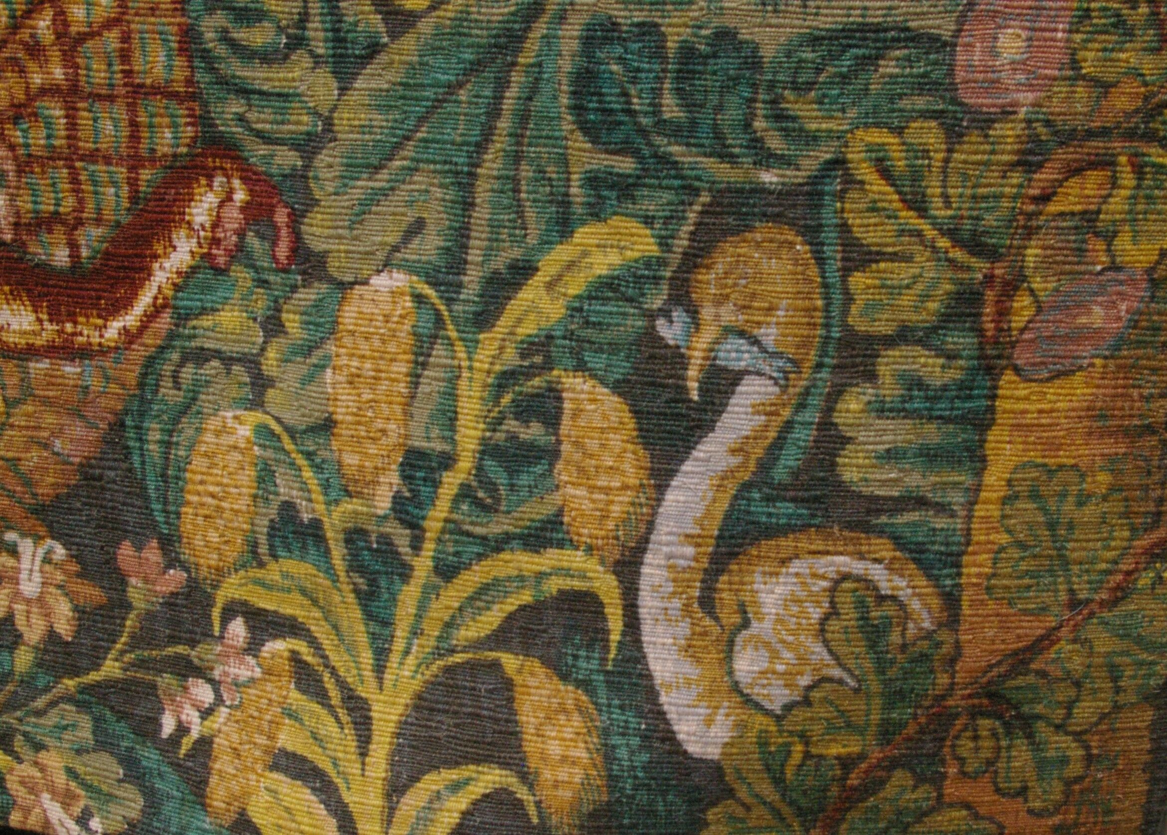 Aubusson tapestry "The Bestiary" - Manufacture Robert Four - Wall hanging