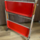 Service trolley rolling table Platex Textable red 70s Space Age