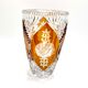 Crystal vase with a bowl, Poland, 1960s