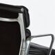 Black Herman Miller Original Eames EA408S ‘Soft Pad’ Desk Aluminium Chair